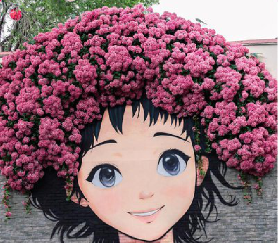 攸县墙体彩绘-网红墙打卡