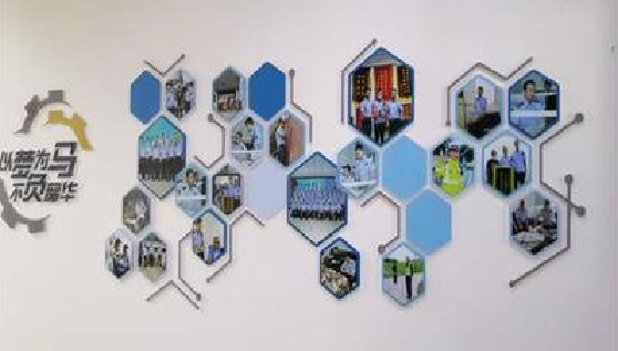 攸县文化墙最常见的做法。