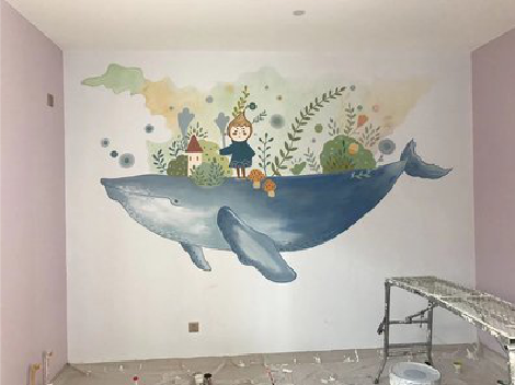 攸县手绘墙的特点及优势。